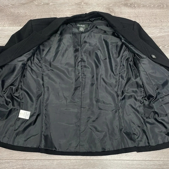 Eddie Bauer Black Wool Blazer Lined Single Breast Notch Collar Size 20 - Picture 13 of 15